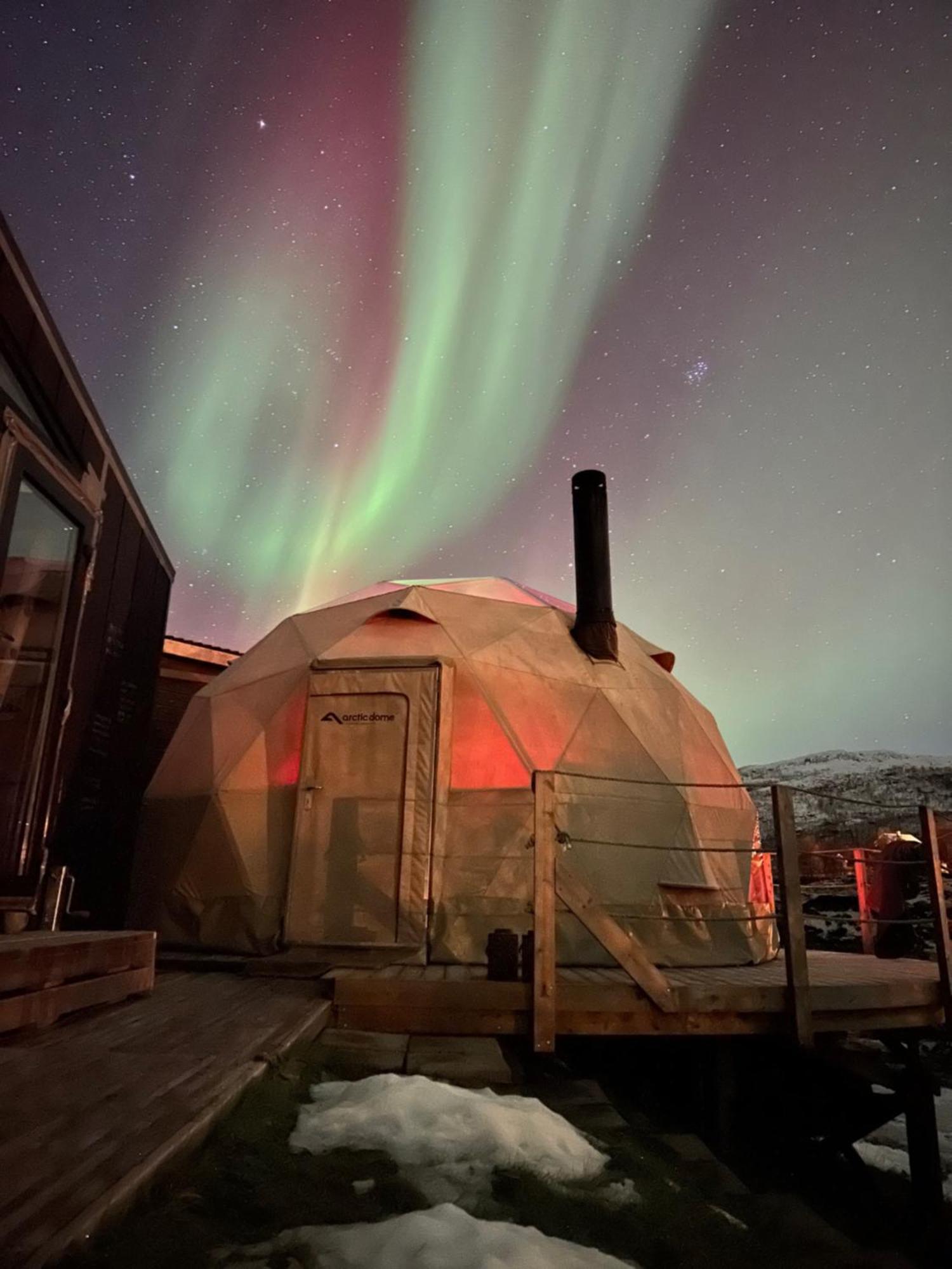 Storjord Farmstay Glamping ترومسو المظهر الخارجي الصورة